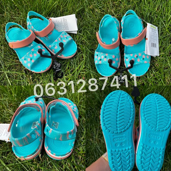 Crocs sandal kids crocband bayaband крокси босоніжки р. 23-35 кроксы