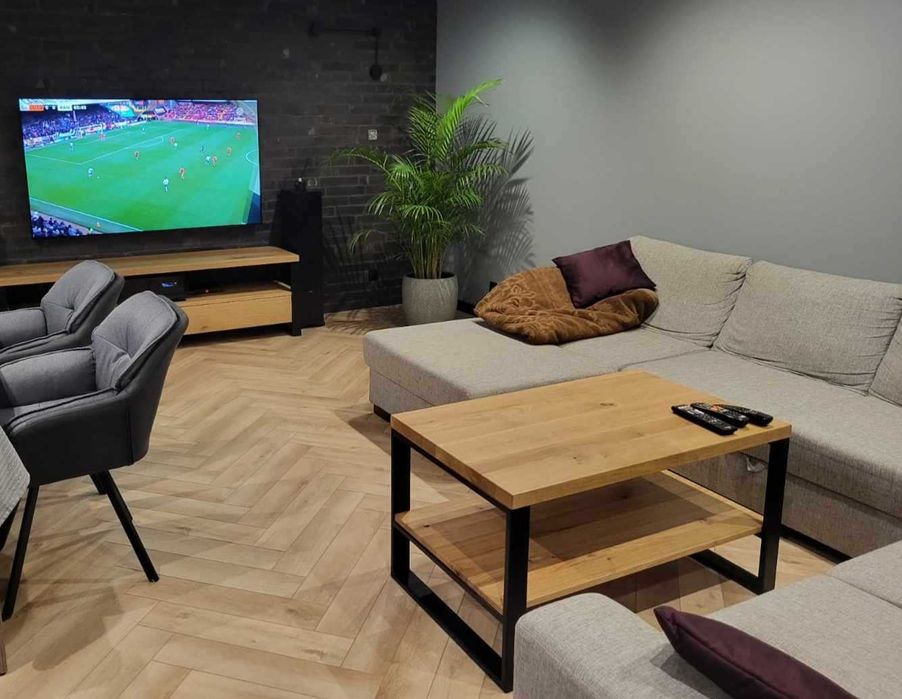 Stolik kawowy dębowy 100x60cm