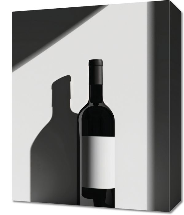 Obraz 40x50cm Butla Wina