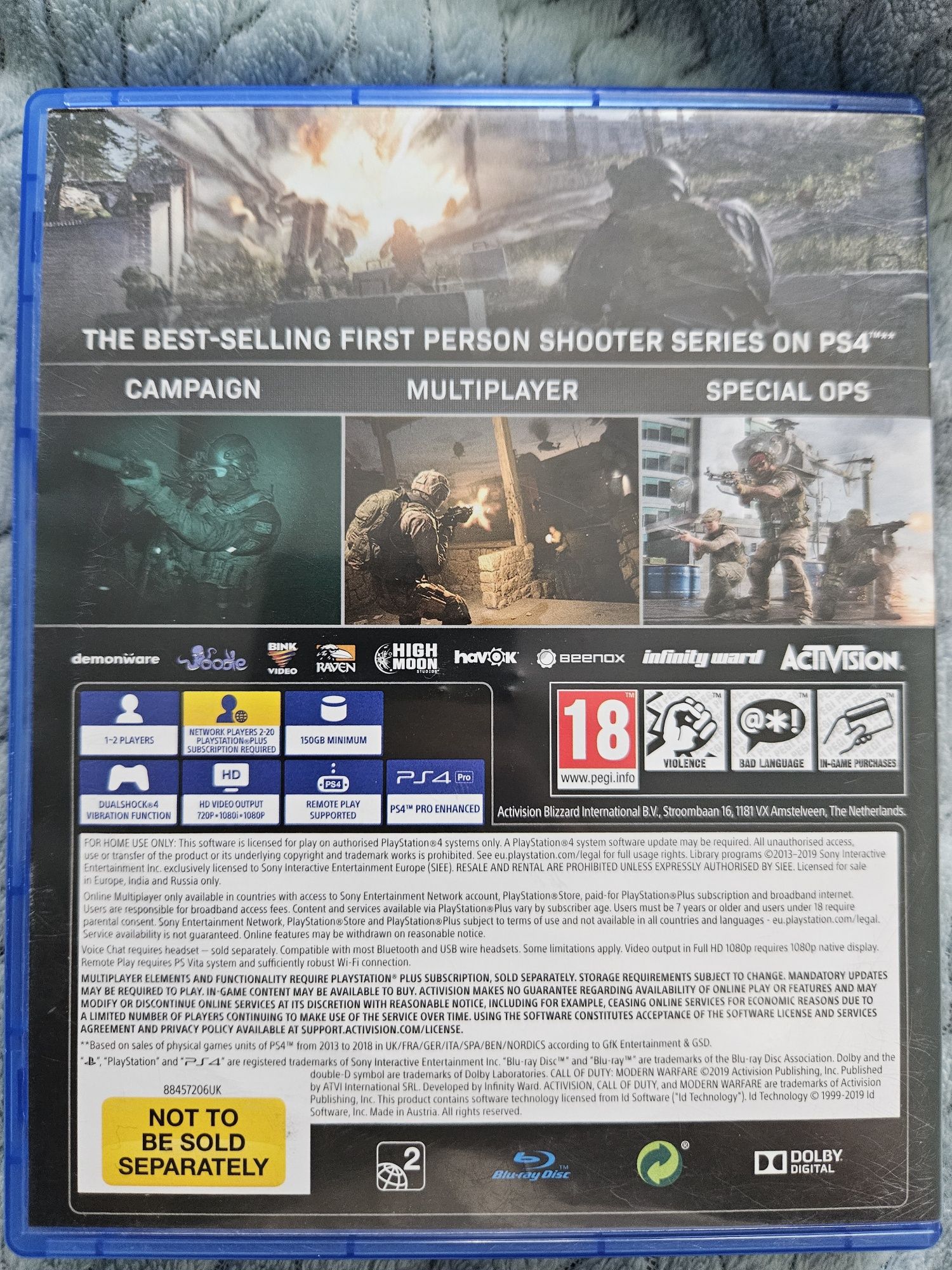 Call of duty modern warfare ps4