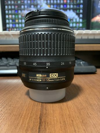 Об‘єктив Nikon Af-s nikkor 18-55mm 1:3.5-5.6 G