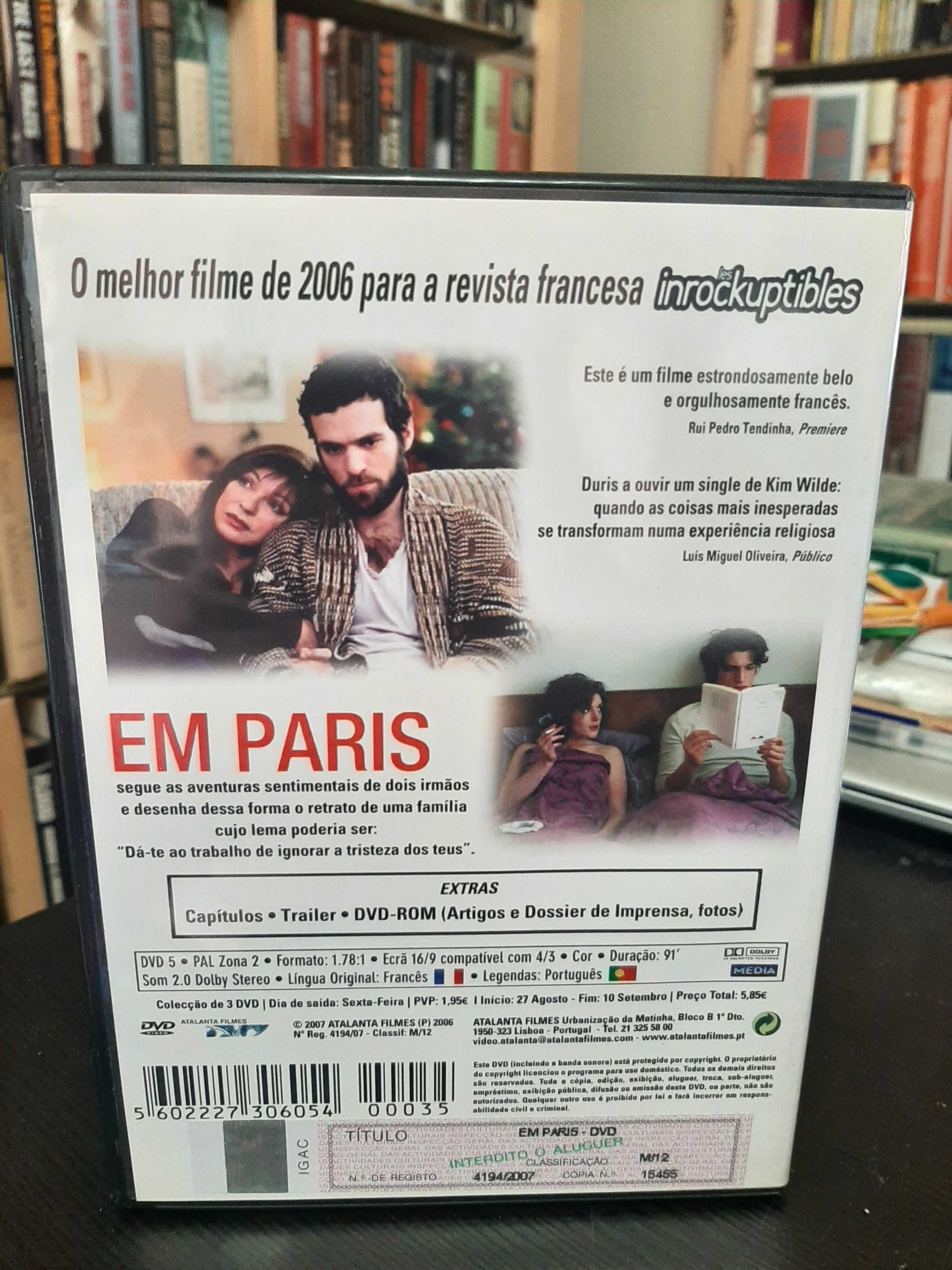 Christophe Honoré: Em Paris - Louis Garrel, Romain Duris, M.-F. Pisier