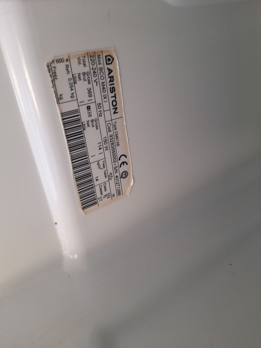 Frigorifico ariston combinado para peças