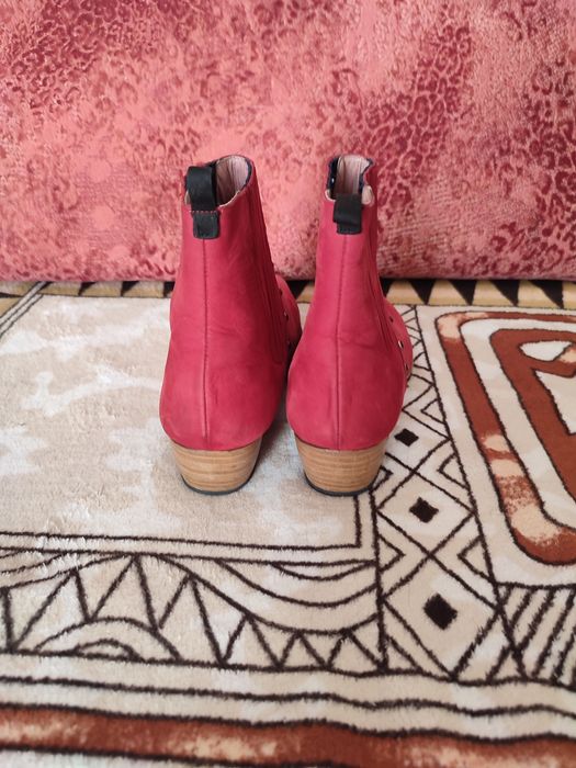 Шкіряні чобітки козаки