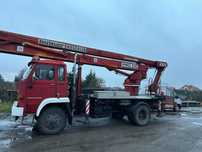 Usługa podnośnikiem koszowym 21m 4x4