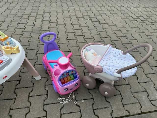 CHICCO NEXT2ME FOREVER łóżeczko dostawne + dużo zabawek!!!