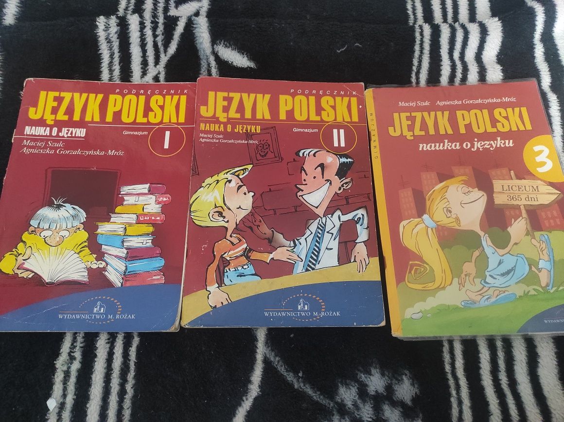 Podręczniki Język polski nauka o języku gimnazjum