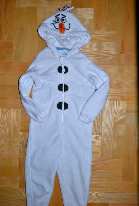 Frozen pluszowy strój przebranie piżama Bałwanek Olaf 4/5 Lat_104/110