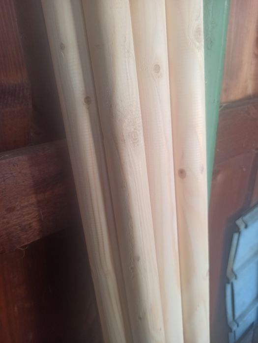 Słupki toczone fi 4cm długość 2.5metra lub 3 metra