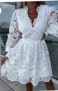 Sukienka biała elegancka nowa