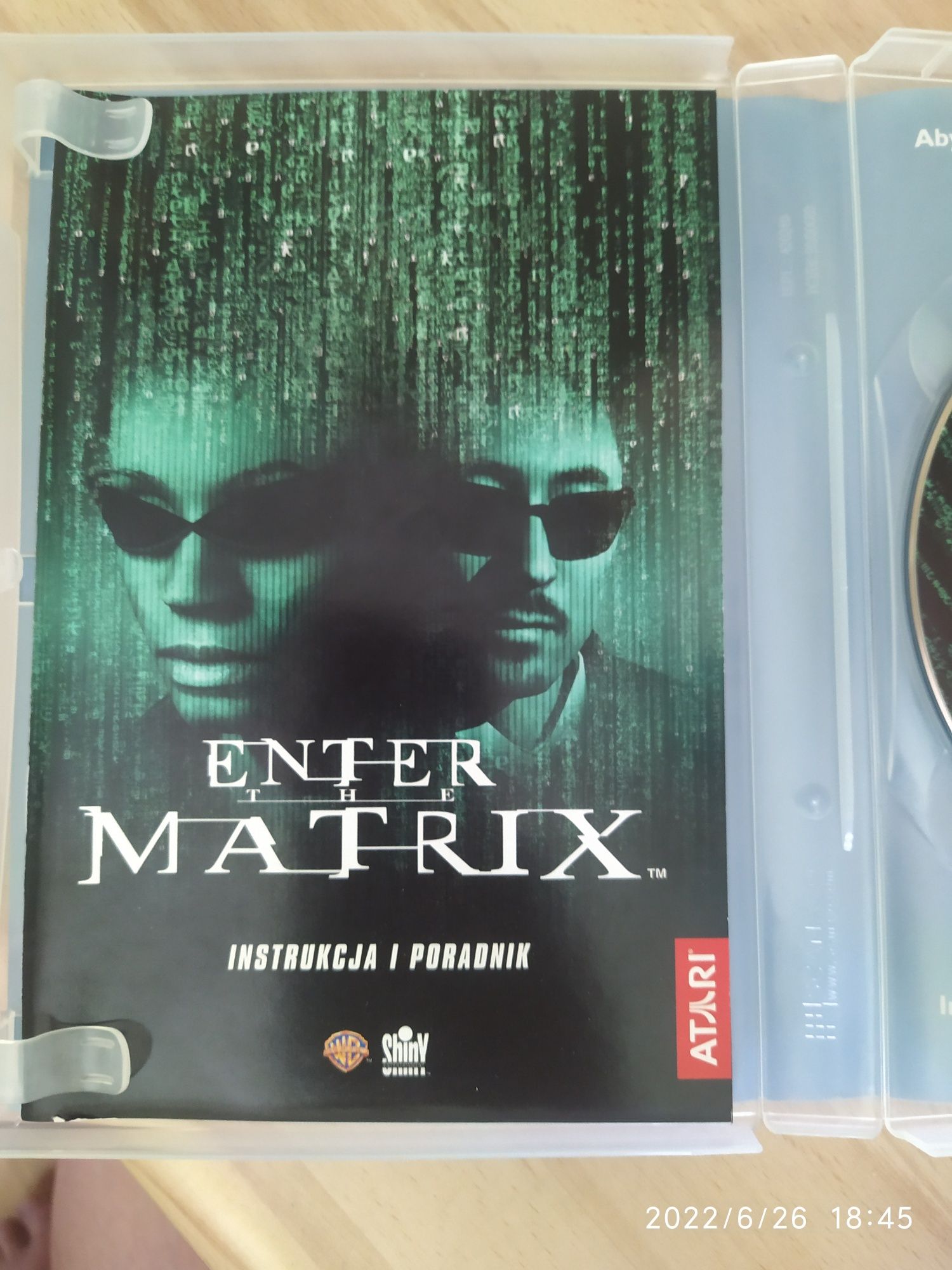 Gra PC DVD Enter the matrix