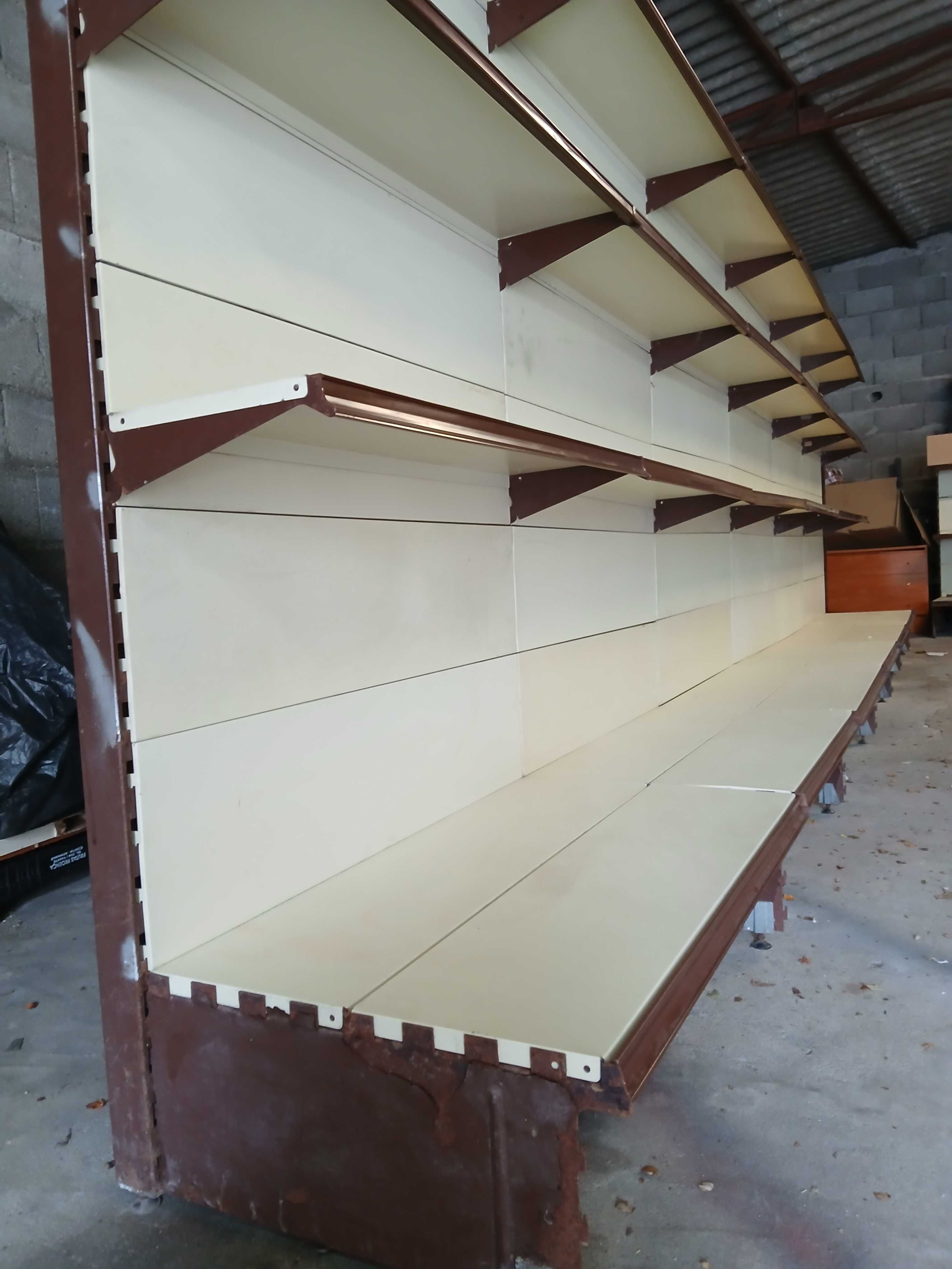 Estantes / Prateleiras Supermercado ou outros Estb.Comerciais- 6 x 1mt