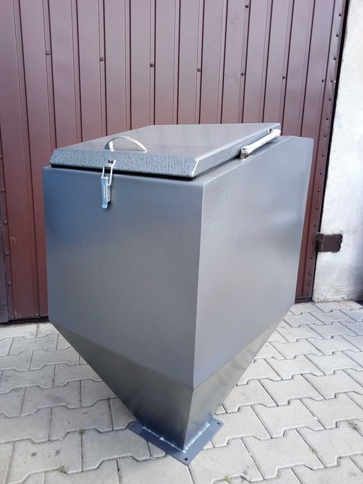 Zbiornik do podajnika na ekogroszek