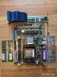 Материнська плата Asus K8N-VM, s754 з комплектом
