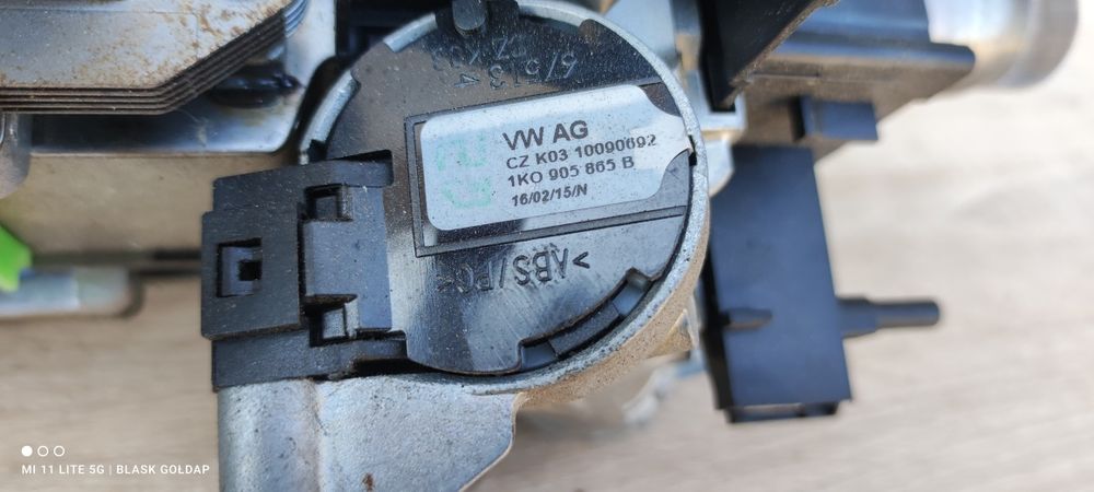 Kolumna Kierownicza Audi A3 8P 1.6 B 3D Manual 2003 Blask Gołdap