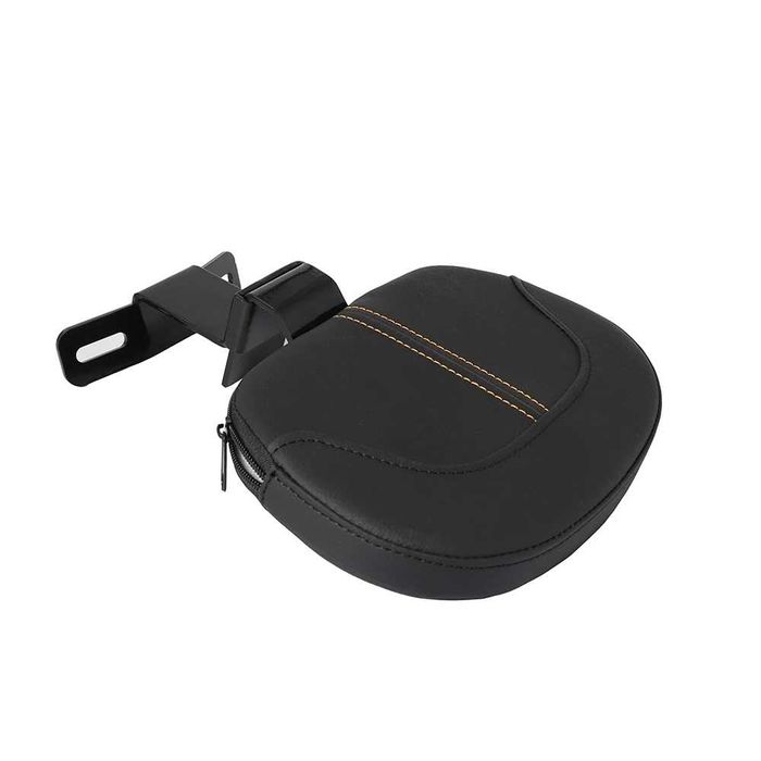 Encosto Condutor Harley Touring de 2009 a 2022 - Couro PU Preto