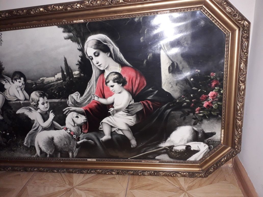 Obraz święty Maria i anioły