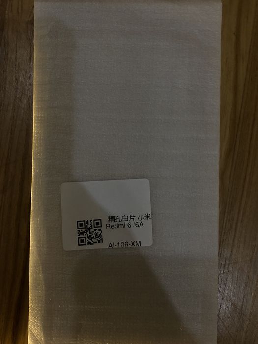 Захисне скло на телефон Redmi 6 6A