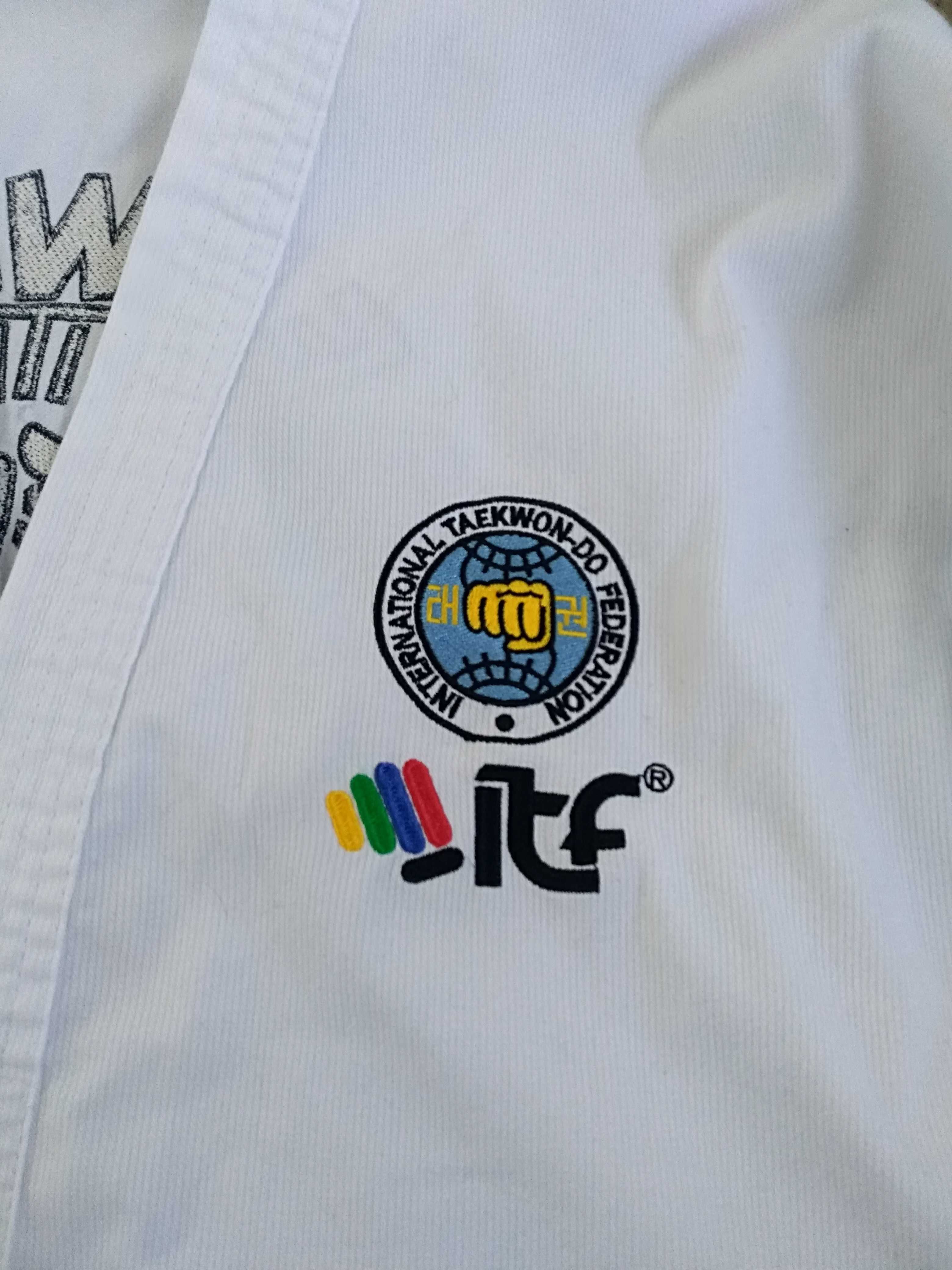 Strój do taekwondo Itf Approved