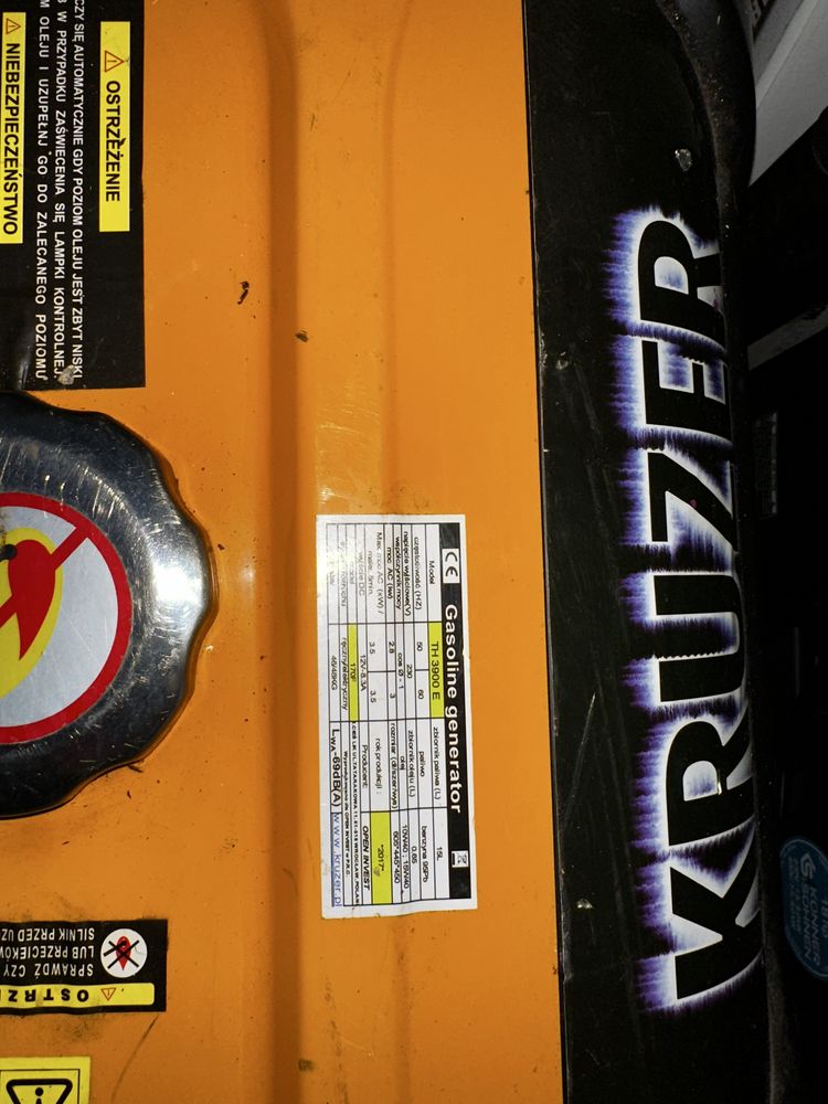 Agregat Kruzer Th3900e 2,8 kw