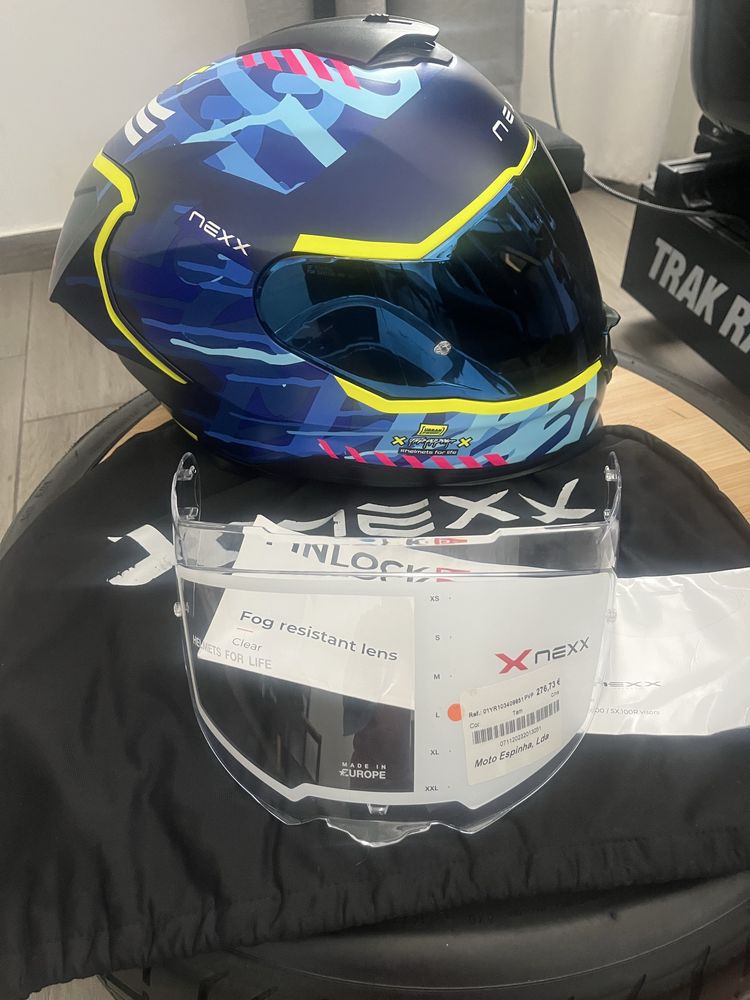 Capacete nexx como novo