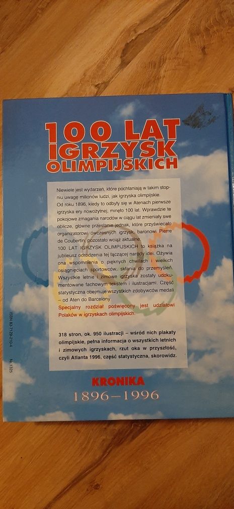 100 lat Igrzysk Olimpijskich. Kronika 1896/1996