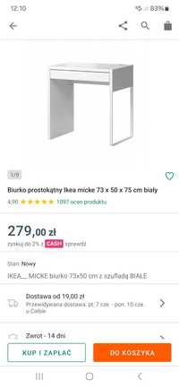 Biurko ikea Mickey