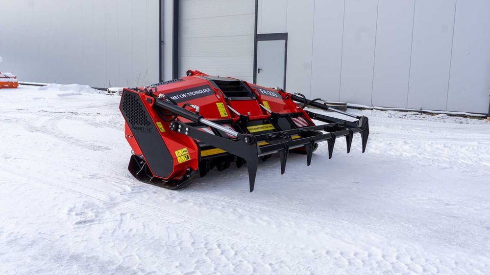 Mulczer leśny, frezarka krusząca F4-225 REMET CNC TECHNOLOGY