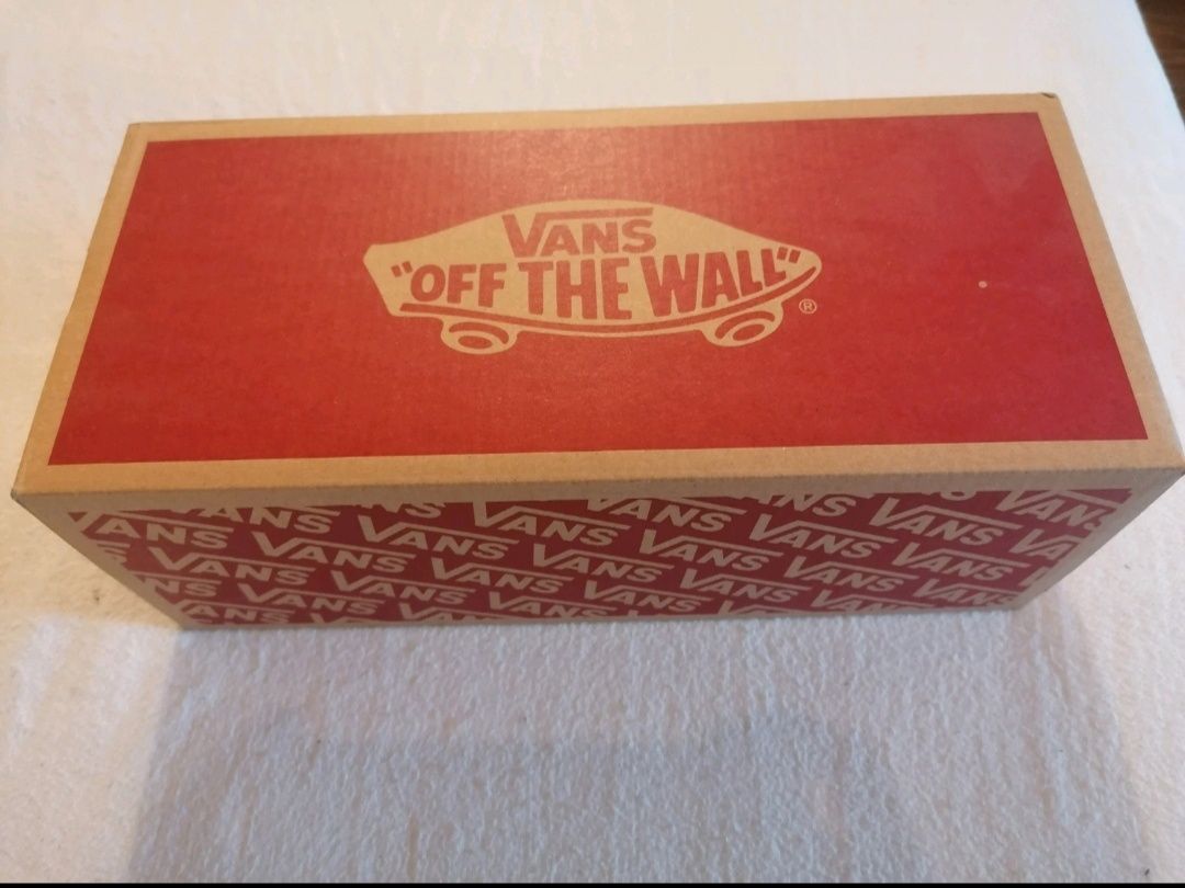Buty Vans biało-zielone nowe