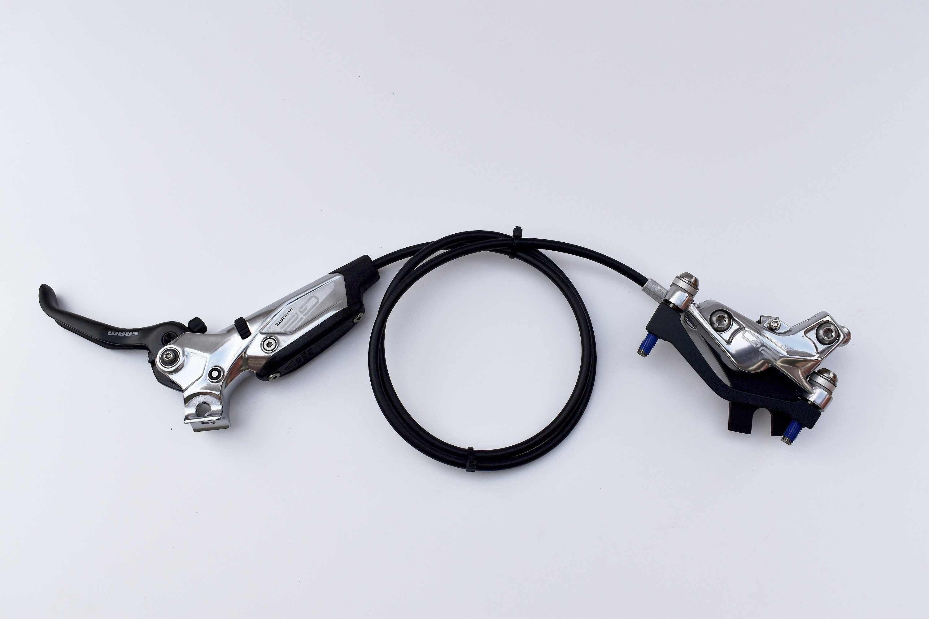 NOWY hamulec Sram G2 Ultimate srebrny hydrauliczny 4-tłoczkowy FV 23%
