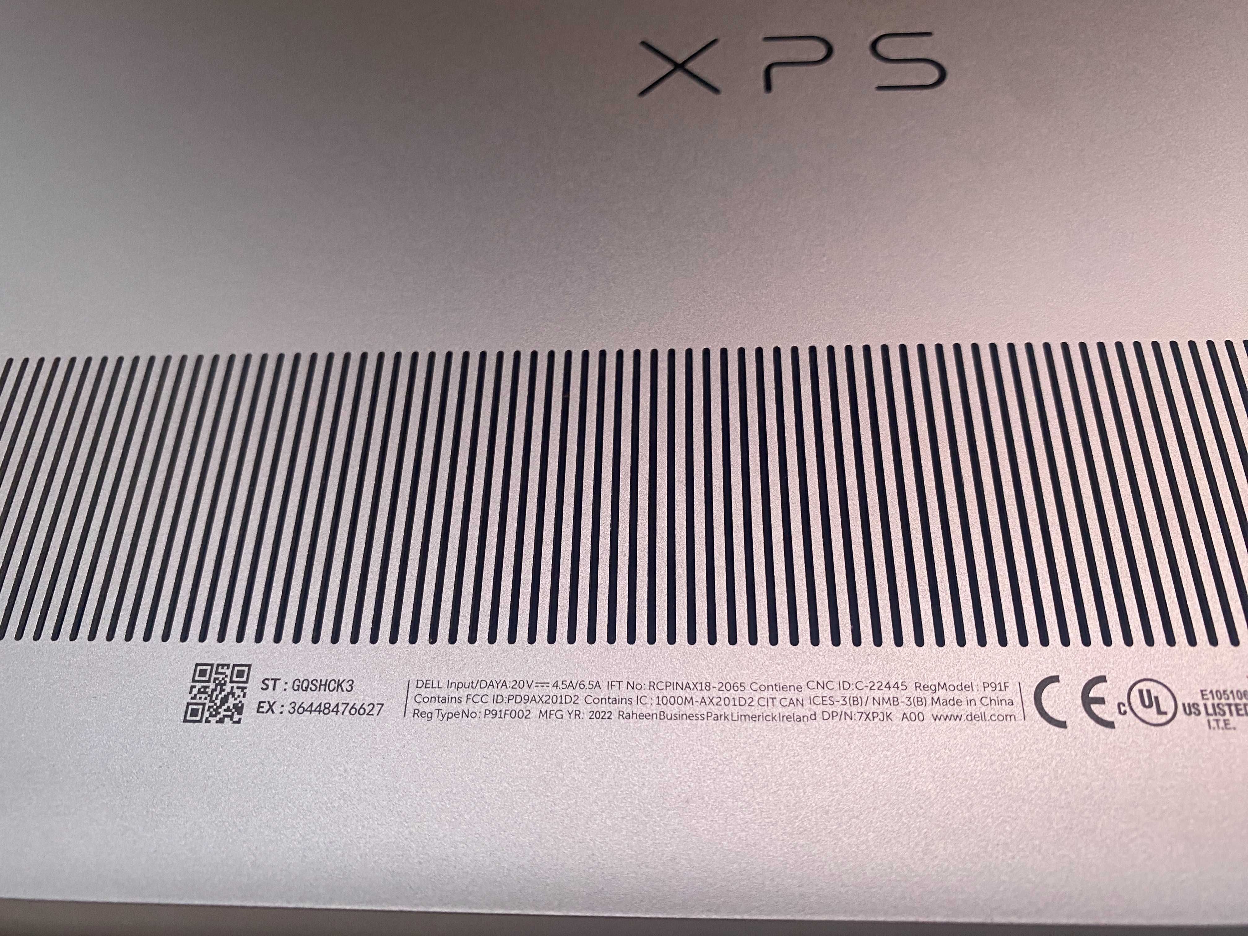 Безрамковий преміум ноутбук DELL XPS 15 9510 i5-11400H 16/512Gb 2022р