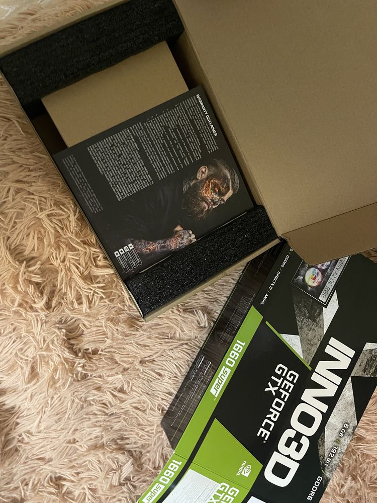 Видеокарта Ino3d gtx 1660 super rgb 6gb