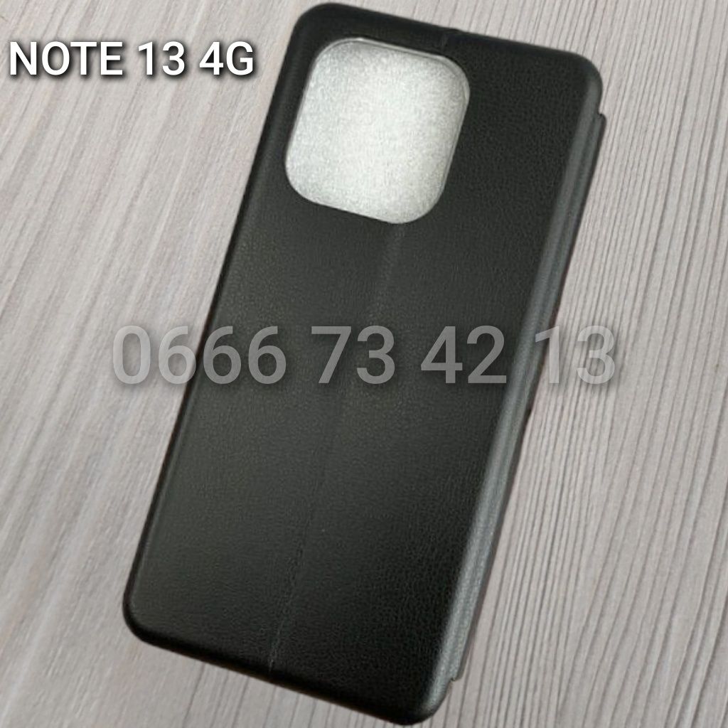 Чохол книжка на Xiaomi Redmi Note 13 4G 5G чехол книжка с отделом карт