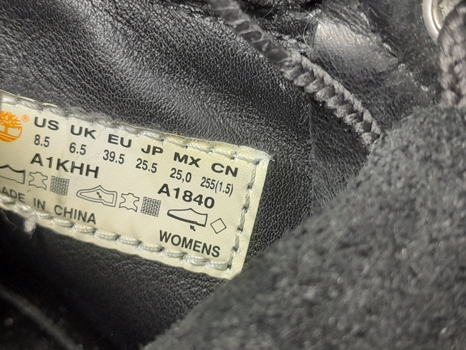 Черевики , ботінки шкіра оригінал Timberland 39 розмір.