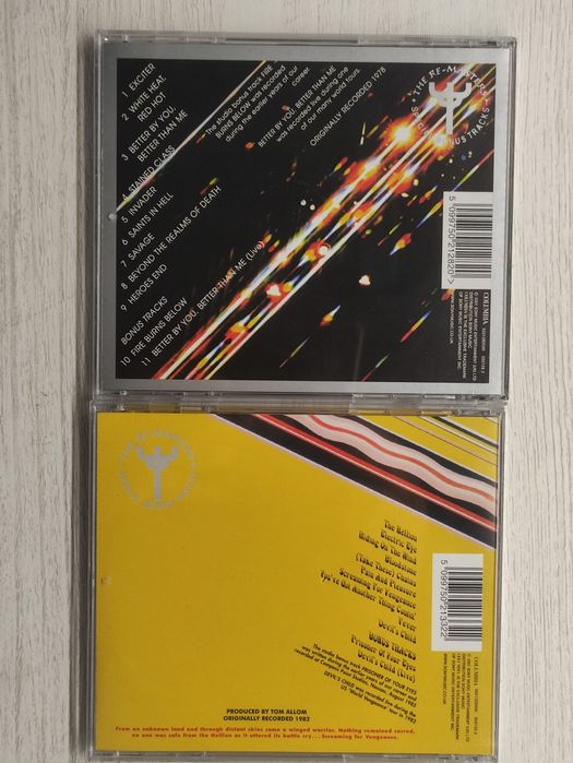 CD диски  Accept ,  Judas Priest