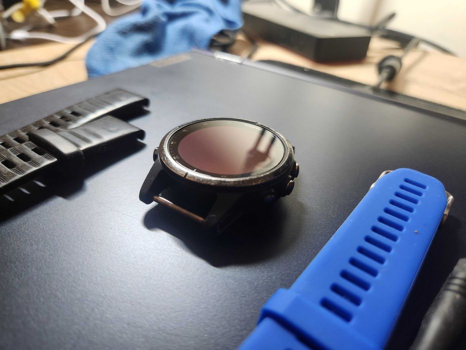 Fenix 5S Plus Sapphire Black with Black