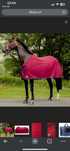 Derka polarowa 125cm burgundowa czerwona HKM MADRID