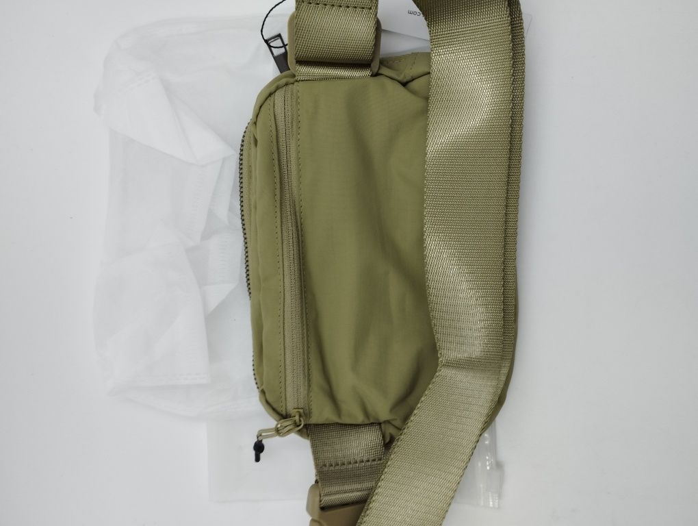 Ododos torba(nerka) na pasek unisex zieleń khaki