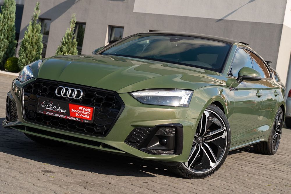 Audi A5 Coupé MEGA S Line 35TDI Skóra Panorama Kamera 360 Matrix ALU 20 Kolor!!! MAX