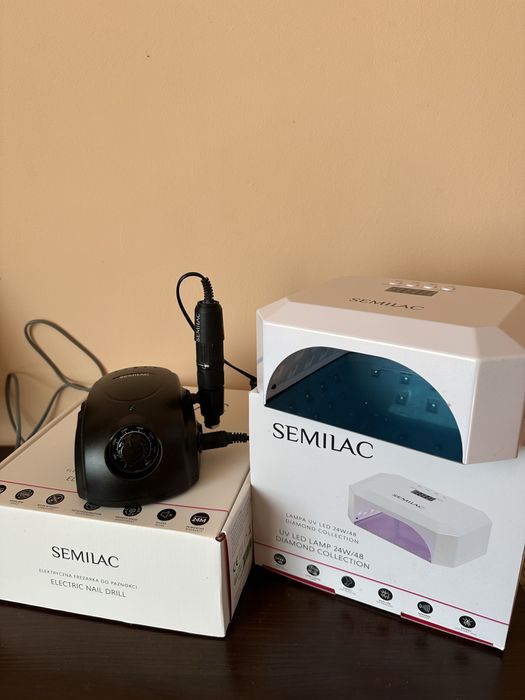 Zestaw Lampa UV i frezarka Semilac
