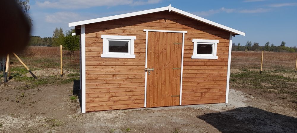 Domek ogrodowy narzędziowy 4x3 montaż