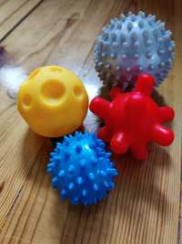 Piłki do zajęć z SI sensoryczne Montessori