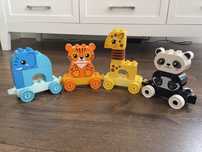 Lego duplo pociąg ze zwierzątkami