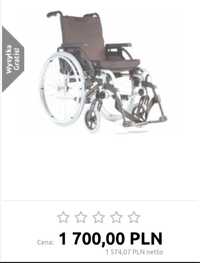 Wózek inwalidzki Breezy Basix2 OKAZJA cenowa 1000zl mniej