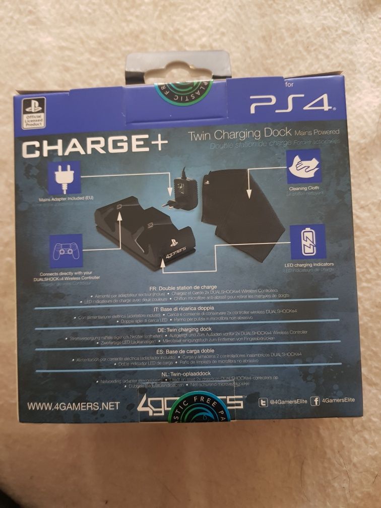 Carregador comandos ps4