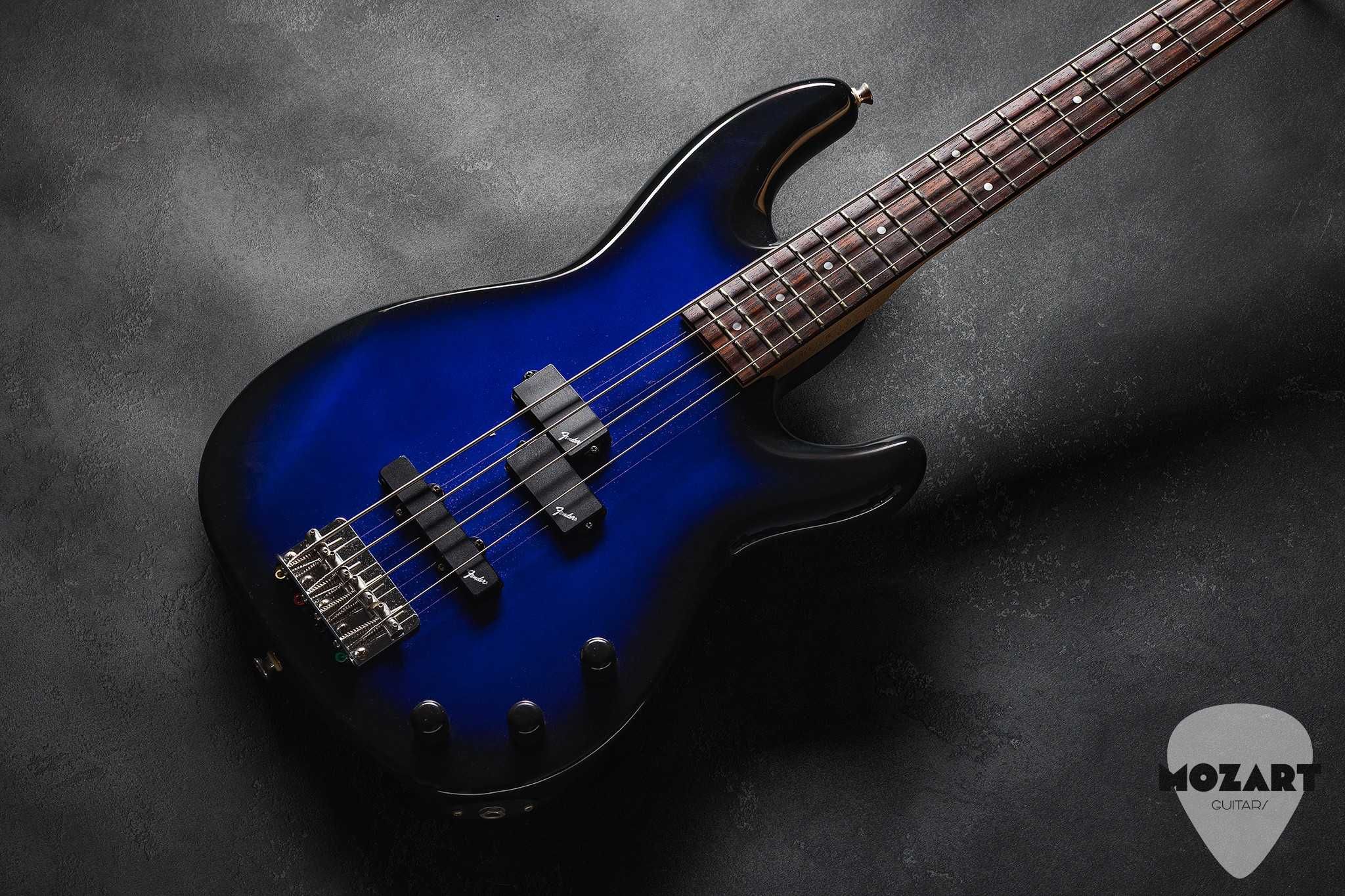 Squier SPJM-94 Precision Bass Medium scale Blue Burst MiJ 94-95