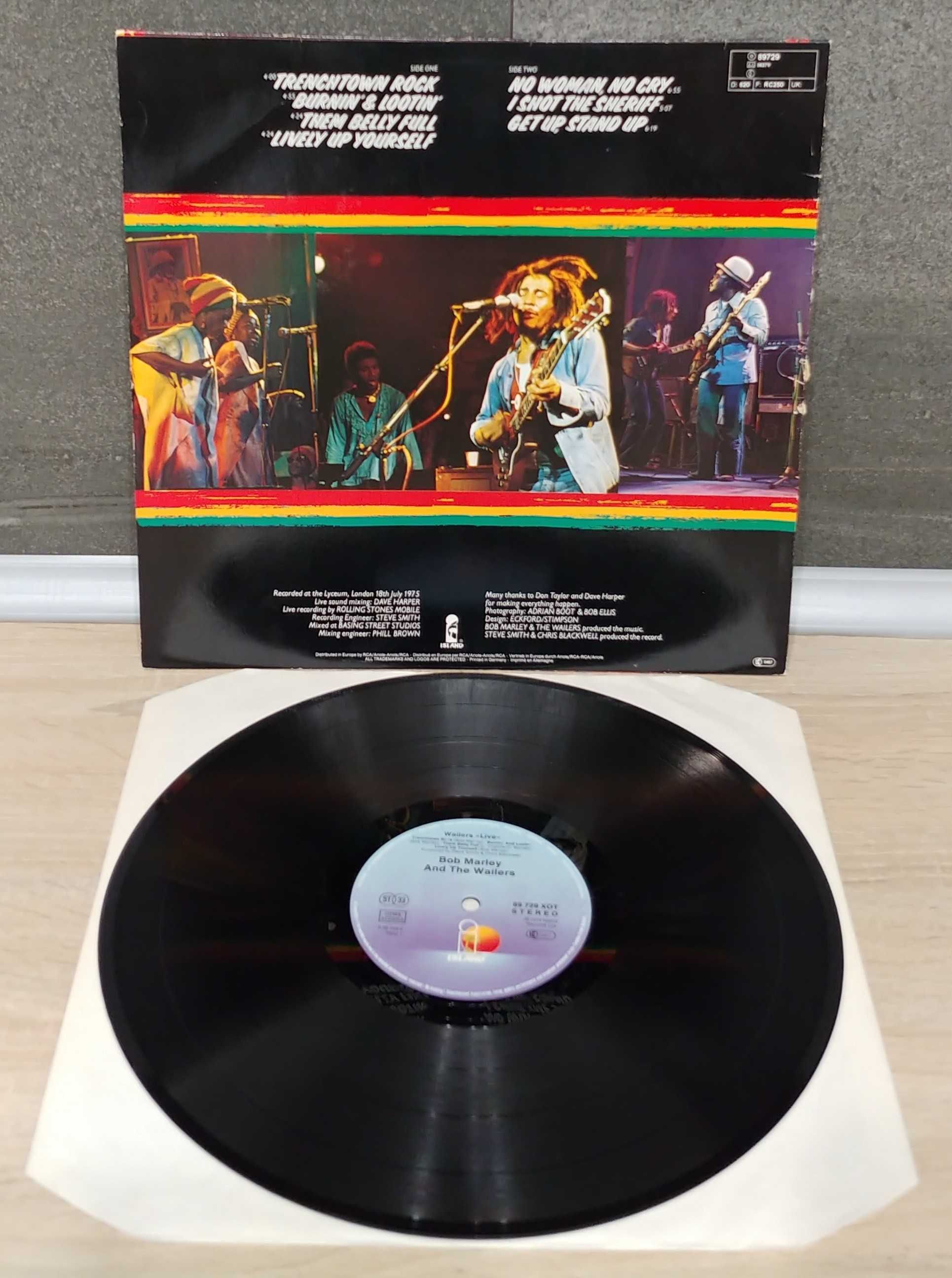 Bob Marley And The Wailers* – Live! Płyta winylowa .