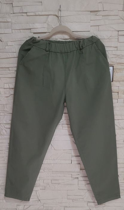Spodnie damskie zielone