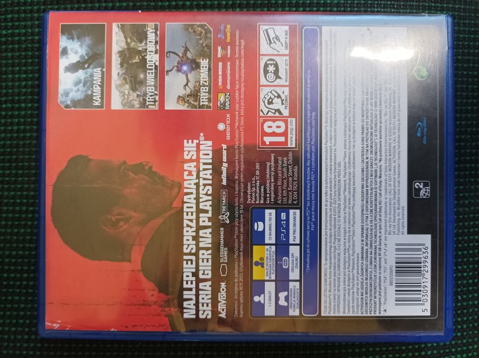 Gra call of duty modern warfare 3 III ps4 pl ps5
