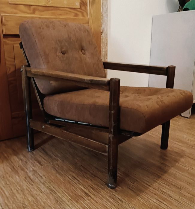 Fotel PRL Stobrawa Radomsko vintage